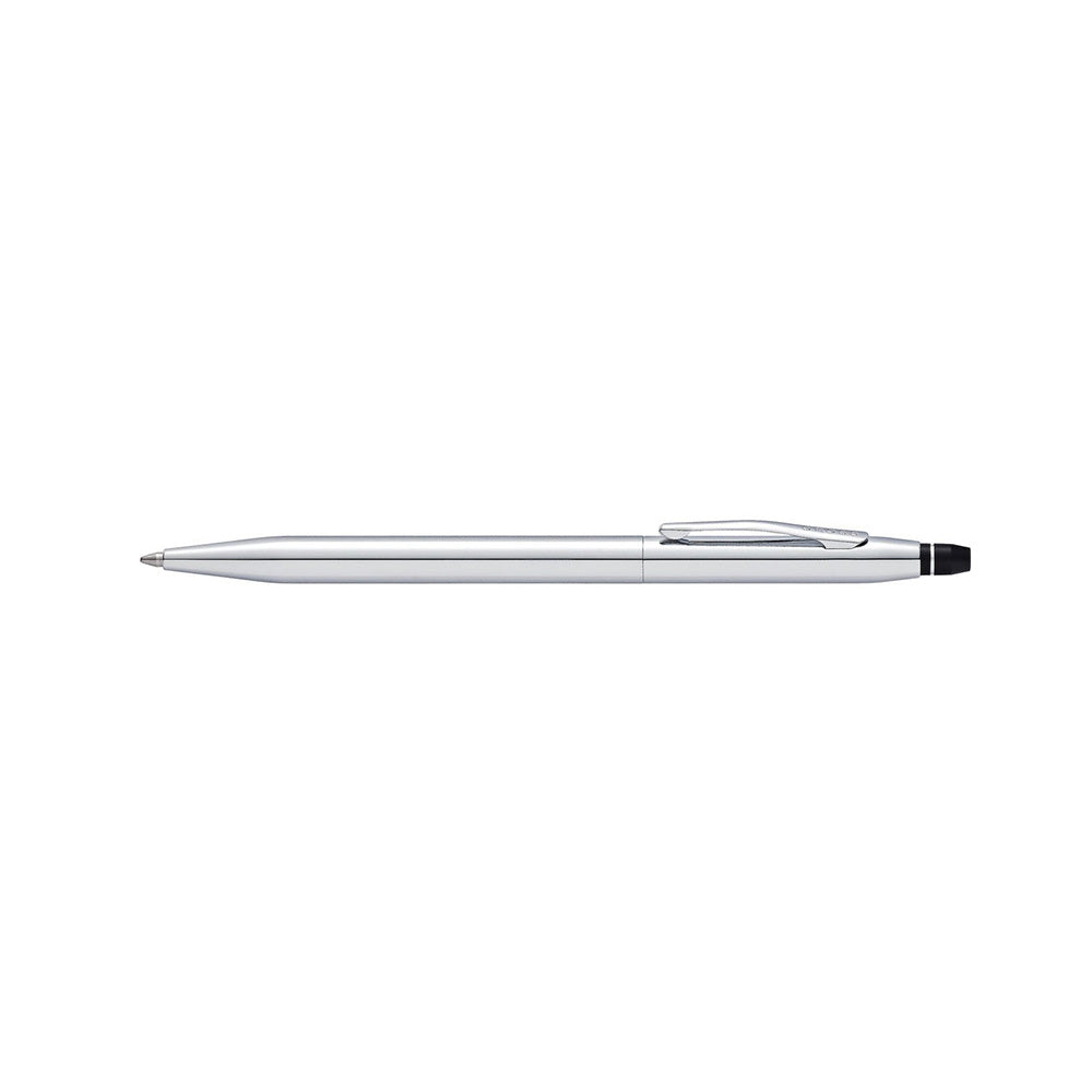 Cross Click Chrome Ballpoint Pen and 0.5mm Mechanical Pencil Gift Set