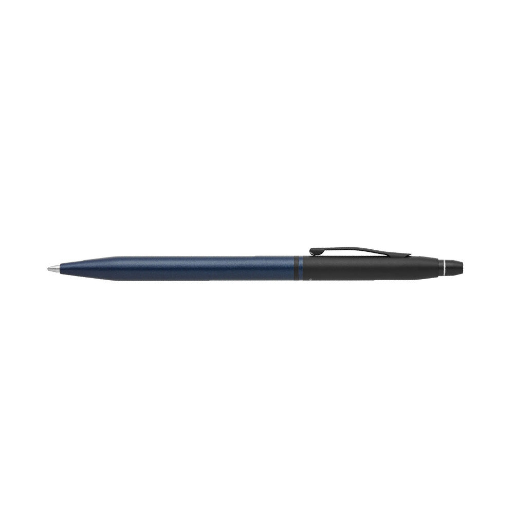 Cross Click Tuxedo Satin Metallic Blue Ballpoint Pen