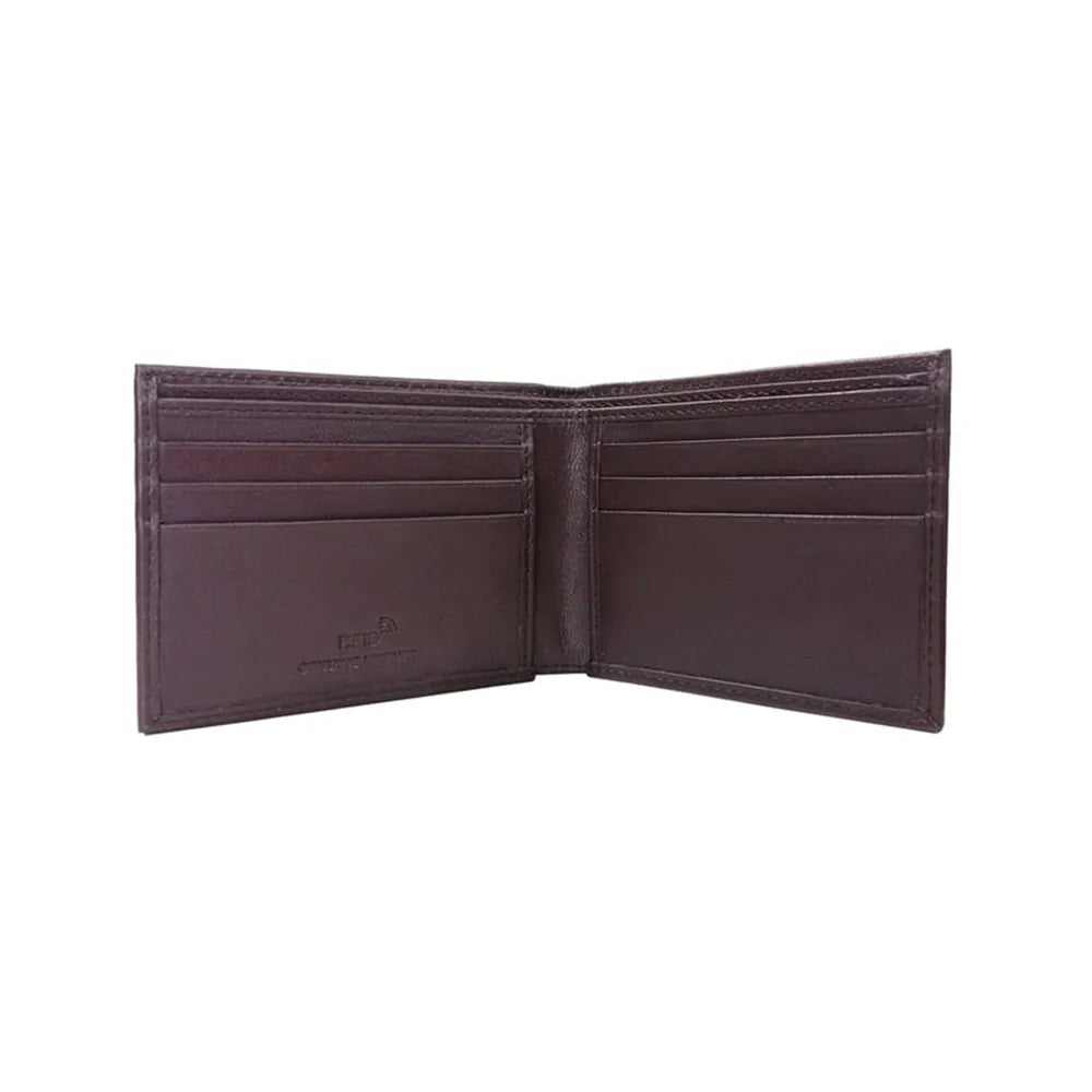 Cross Coventry Polished Chrome GT Ballpoint Pen With Brown Card Wallet