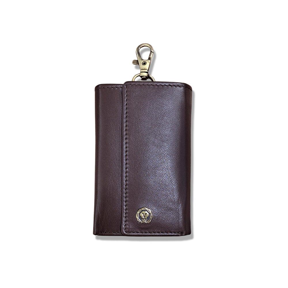 Cross Coventry Chrome GT Ballpoint Pen With Brown Executive Key Holder