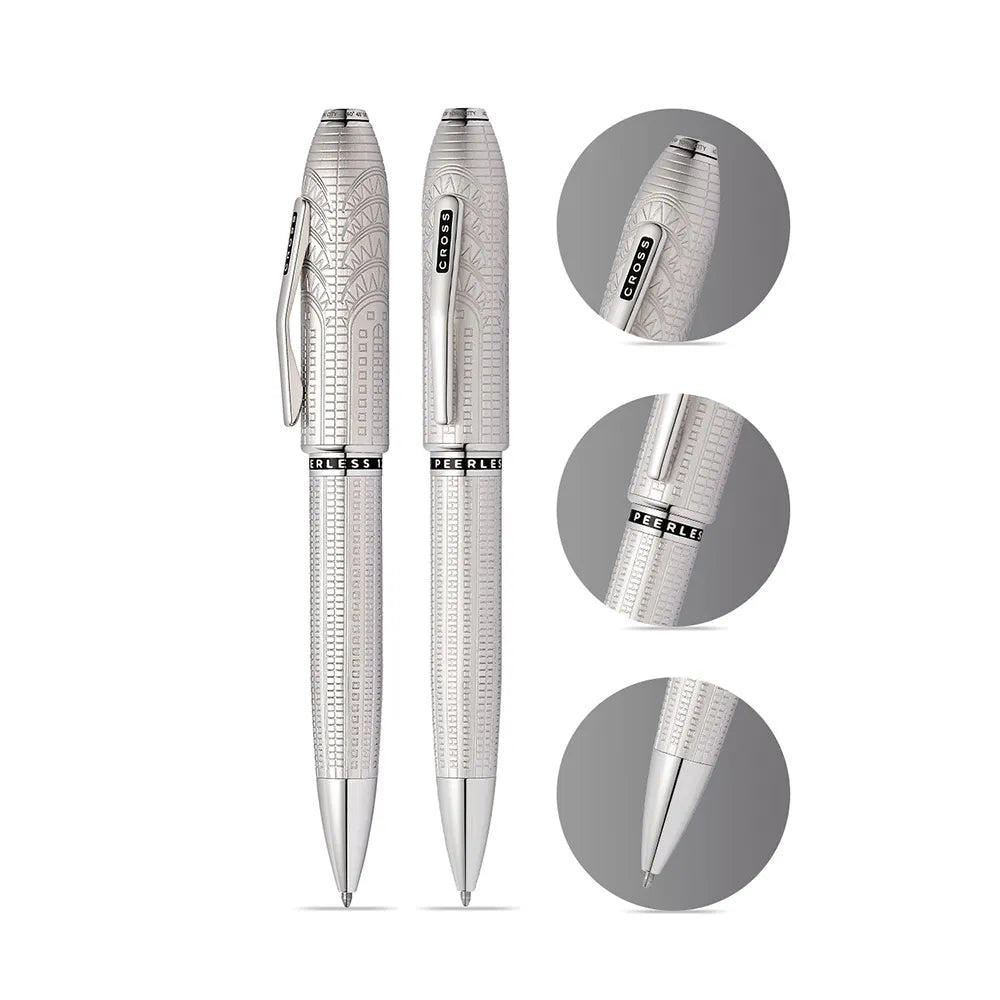 Cross Peerless Citizen New York City Platinum-plated with Platinum-plated Trims Ballpoint Pen