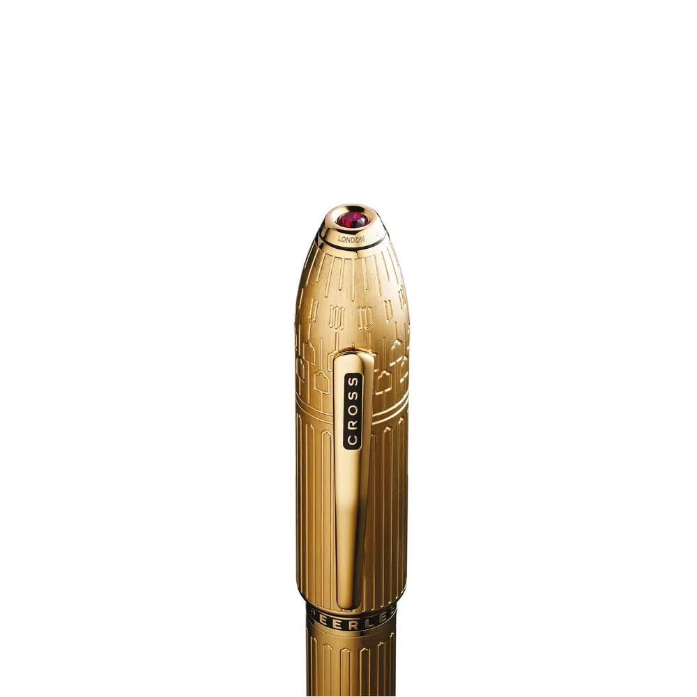 Cross Peerless Citizen London 23KT Gold Plate with 23KT Gold-plated Trims Ballpoint Pen
