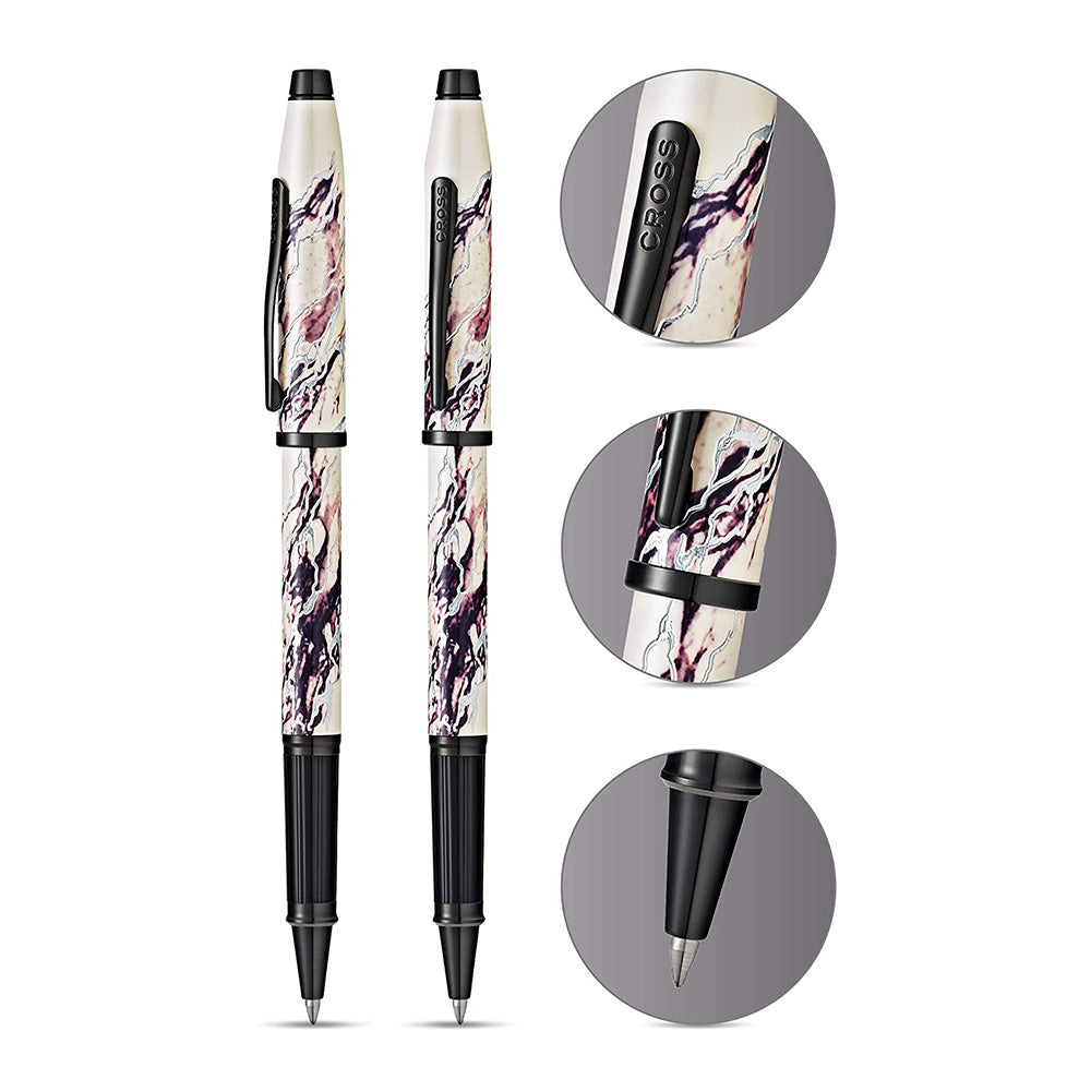 Cross Wanderlust Everest with Polished Black PVD Appointments Rollerball Pen