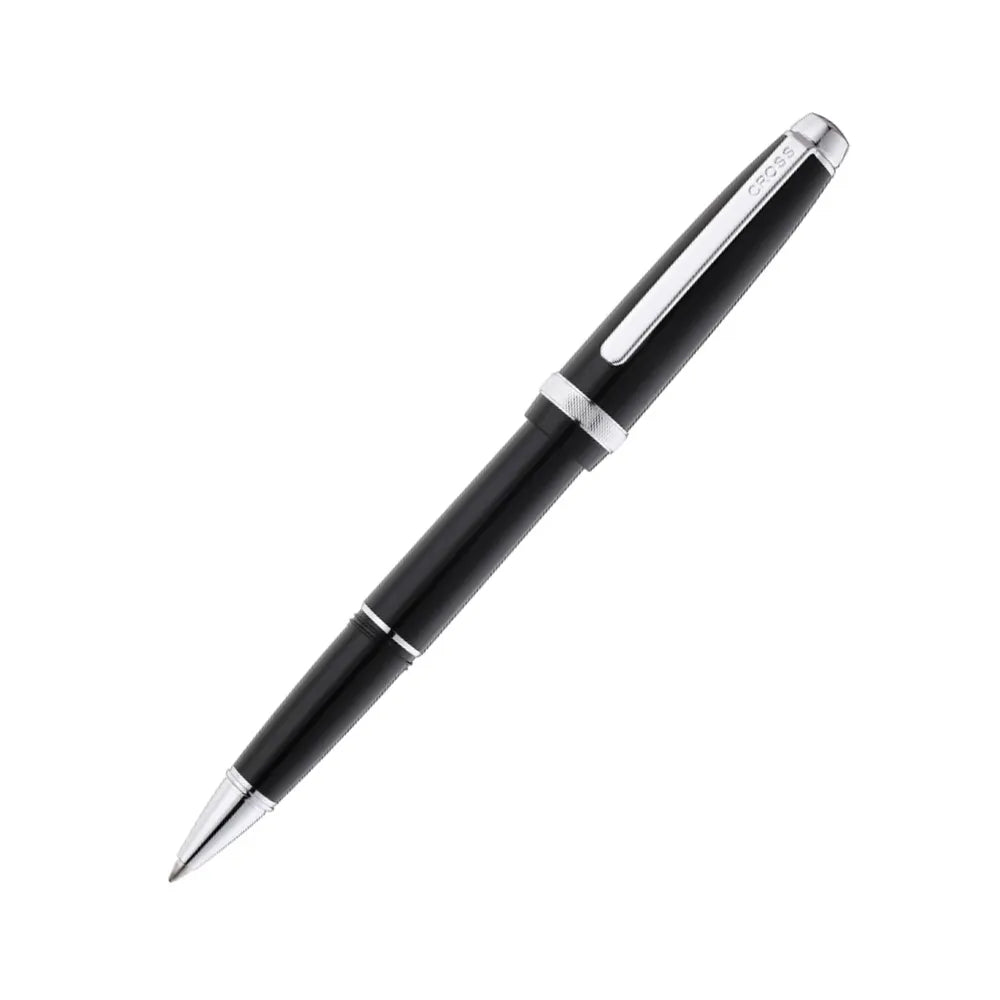 Cross Lume Glossy Resin with Polished Chrome Trim Rollerball Pen