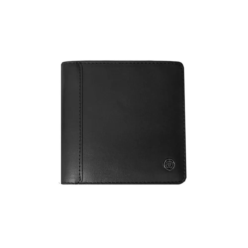 Cross Leather Money Clip Wallet for Men - Black
