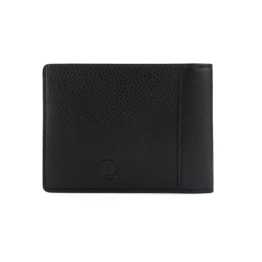 Cross Pebble Leather 8CC Classic Fold Wallet - Black