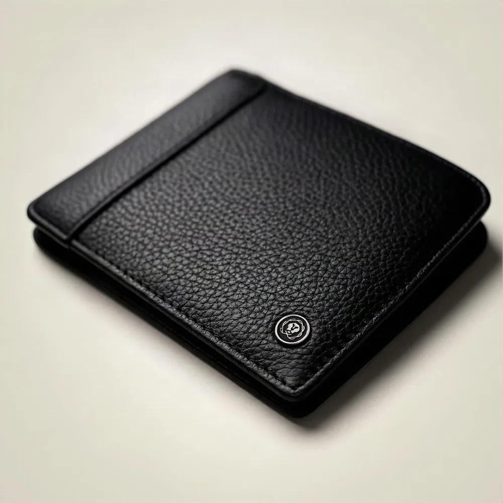 Cross Pebble Leather 8CC Classic Fold Wallet - Black