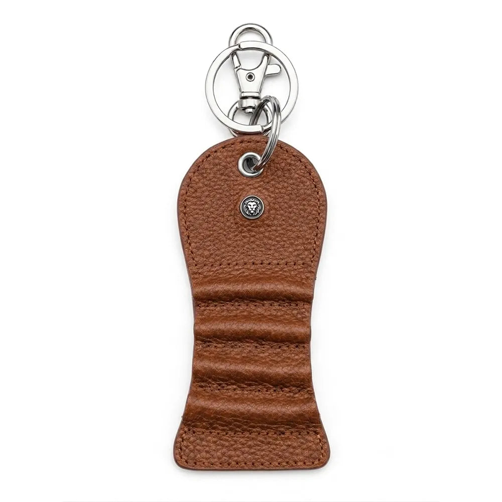 Cross Genuine Mocha Leather Golf Tee Holder