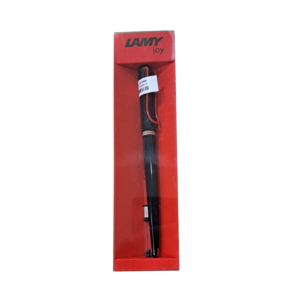 Lamy Joy 015 Calligraphy Shiny Black Fountain Pen - 1.5mm Nib
