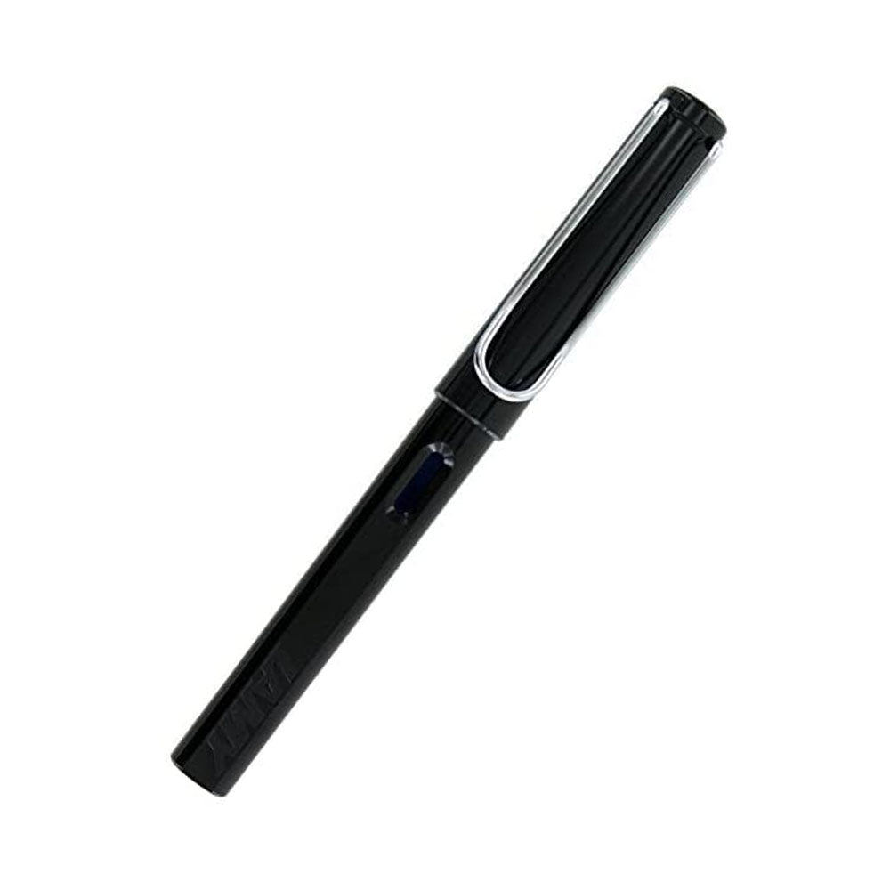 Lamy Safari 019 Black with Metal Clip Fountain Pen - Extra Fine Nib