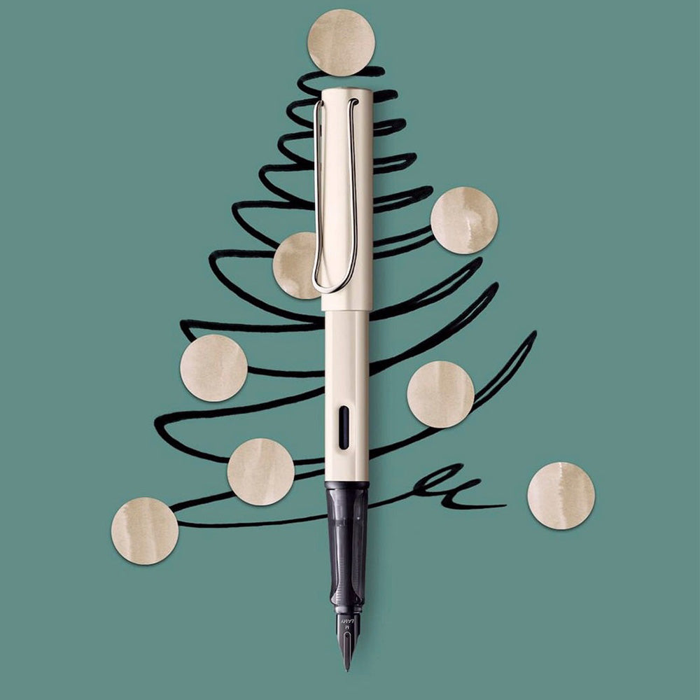 Lamy LX 058 Palladium Fountain Pen - Stainless Steel Nib