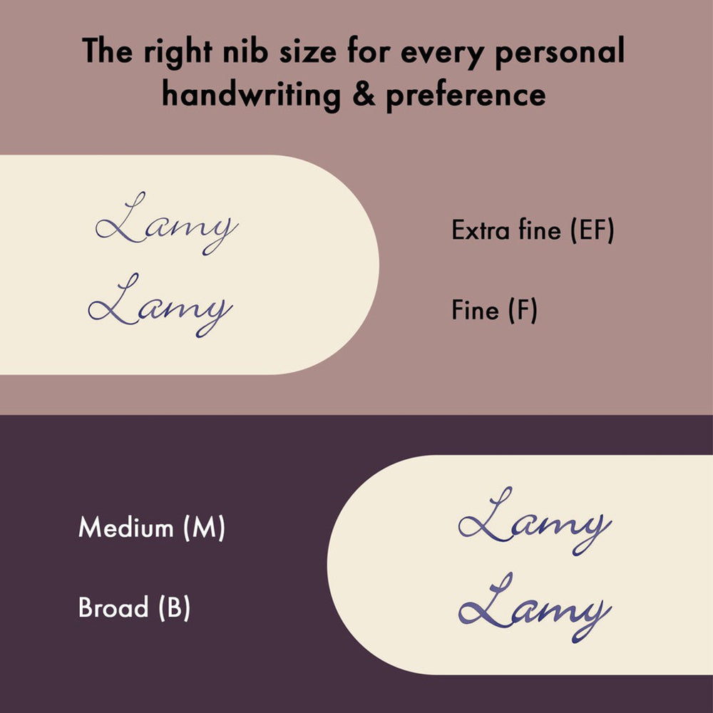 Lamy Studio 066 Orion Matte Lacquer Fountain Pen - Broad Nib