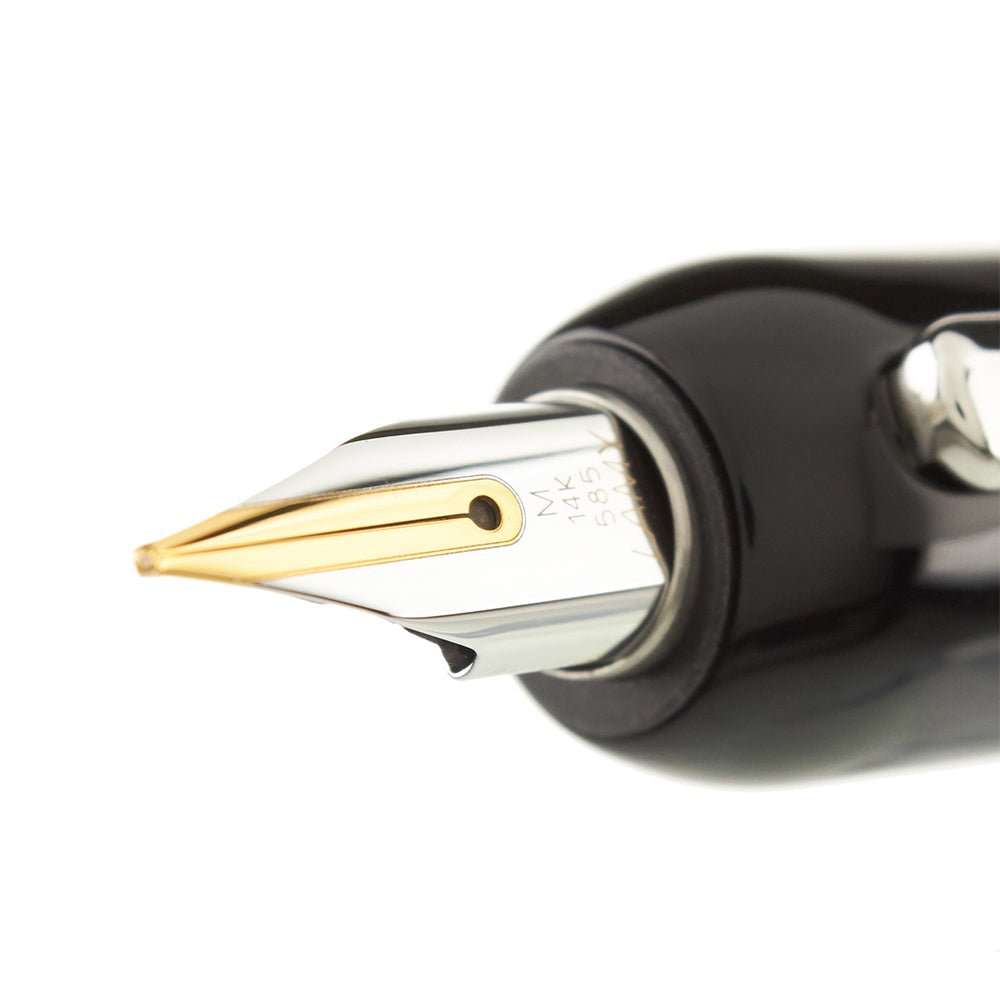 Lamy Dialog3 074 Matt Black Fountain Pen - 14Kt Bi-colour Gold Medium Nib