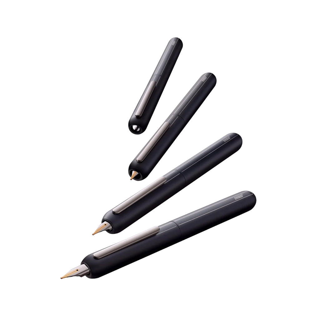 Lamy Dialog3 074 Matte Black CT Fountain Pen - 14Kt Bi-colour Gold Extra Fine Nib