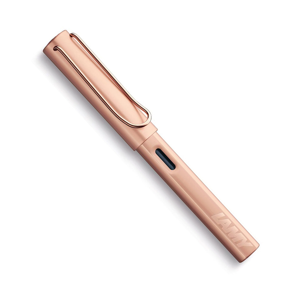 Lamy LX 076 RAU Rose Gold Fountain Pen - Broad Nib