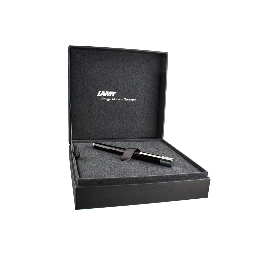 Lamy Scala 079 Piano Black Lacquer CT Fountain Pen - 14Kt Bio-Colour Gold Medium Nib