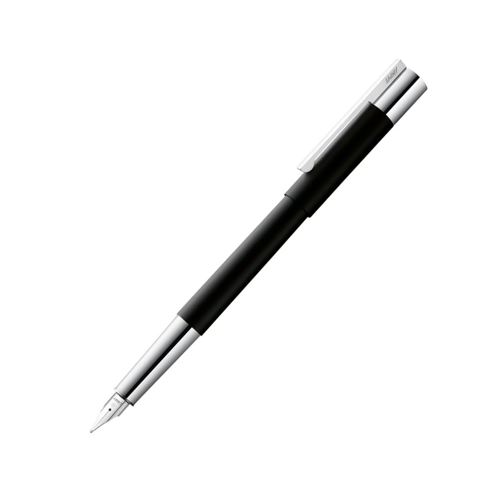 Lamy Scala 080 Black Lacquer CT Fountain Pen - Fine Nib