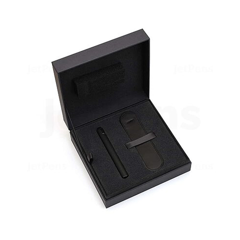 Lamy Dialog 081 CC All Black Lacquer Finish Fountain Pen - 14Kt bi-colour Gold Nib