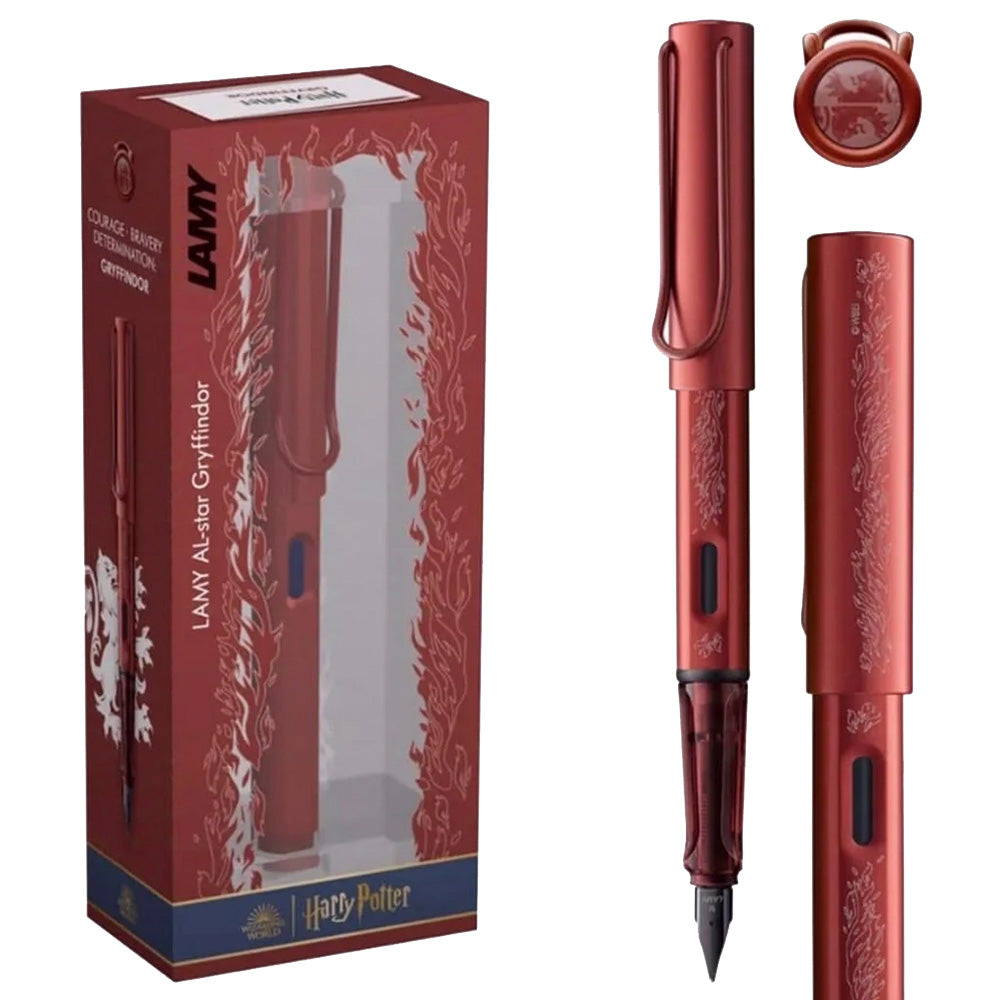 Lamy AL-Star 0H1 Harry Potter Gryffindor Special Edition Fountain Pen – Stainless Steel Nib