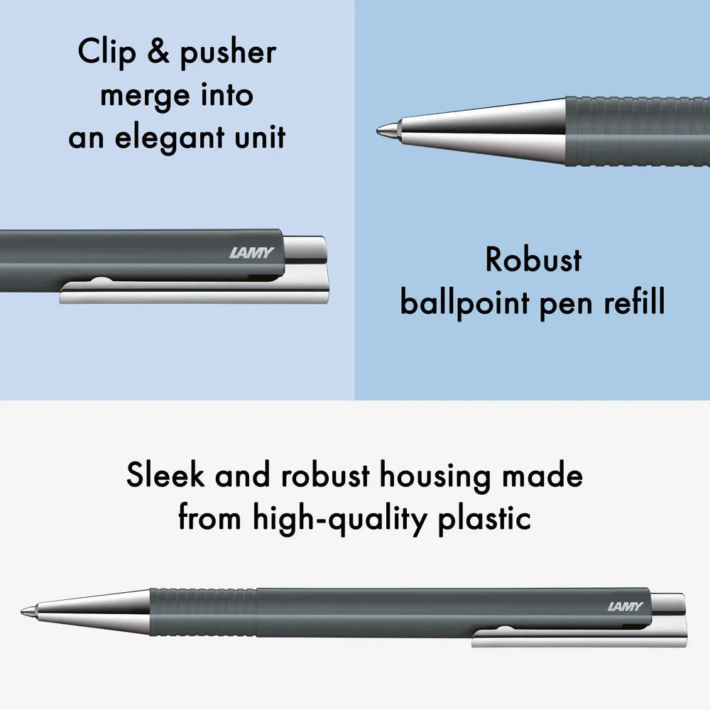 Lamy logo M+ 204 Anthracite Ballpoint Pen - Special Edition