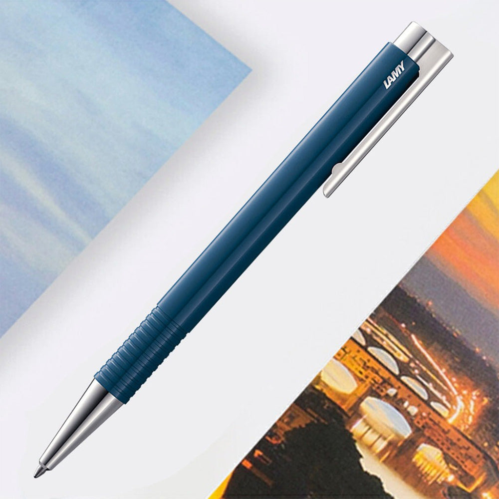 Lamy Logo 204 M+ Indigo Ballpoint Pen