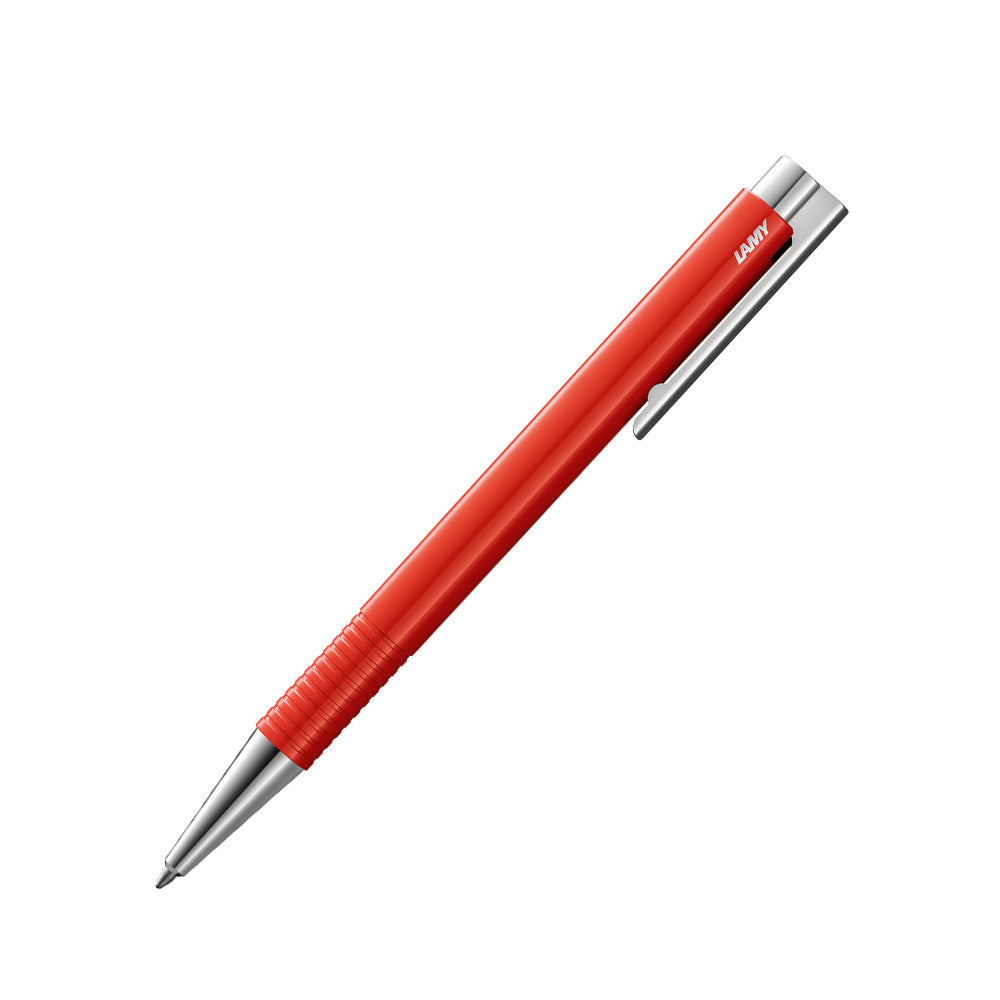 LAMY logo 204 M+ Shiny Red Ballpoint Pen