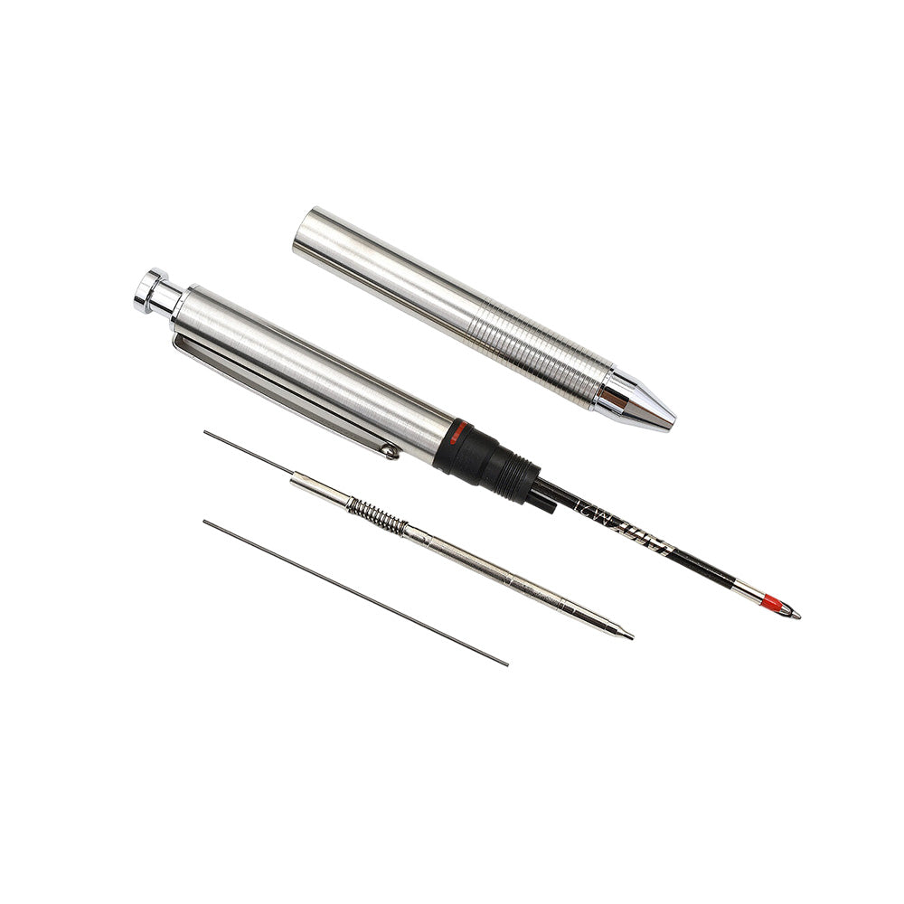 Lamy ST 745 Matt Stainless Steel Multisystem Tri Pen