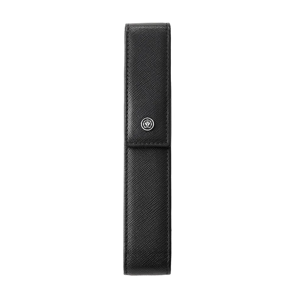 Cross Black Leather Magnetic Single Pen Case