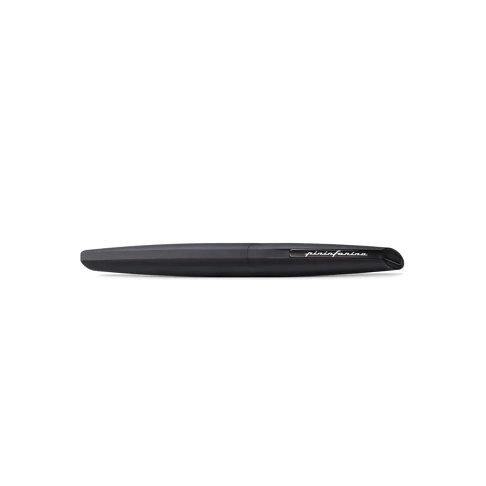 Pininfarina PF Two Black Aluminum with Black PVD Trims Rollerball Pen