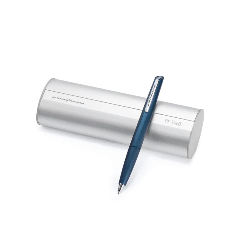 Pininfarina PF Two Blue with Retractable Tip and Twist Mechanism Ballpoint Pen