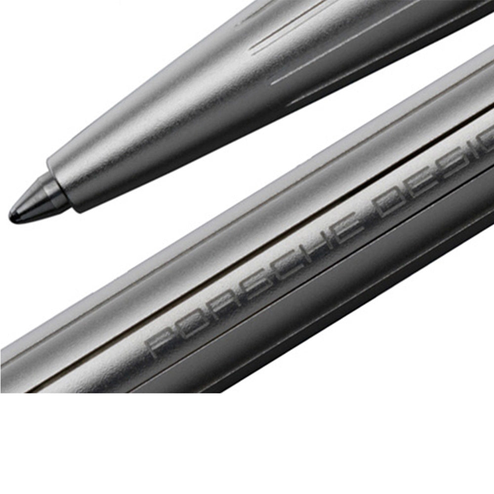 Porsche Design P3125 Slim Line Silver Ballpoint Pen