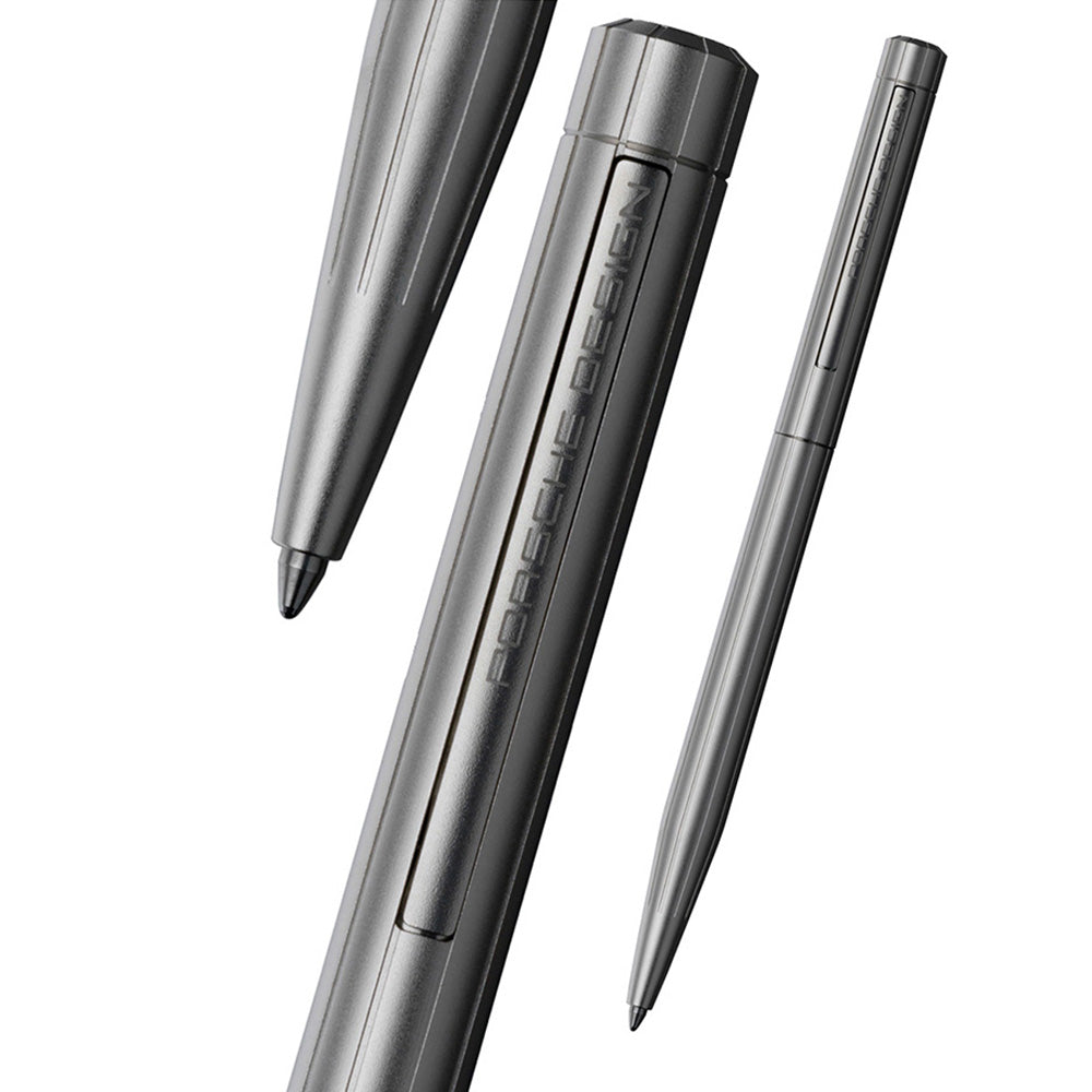 Porsche Design P3125 Slim Line Silver Ballpoint Pen