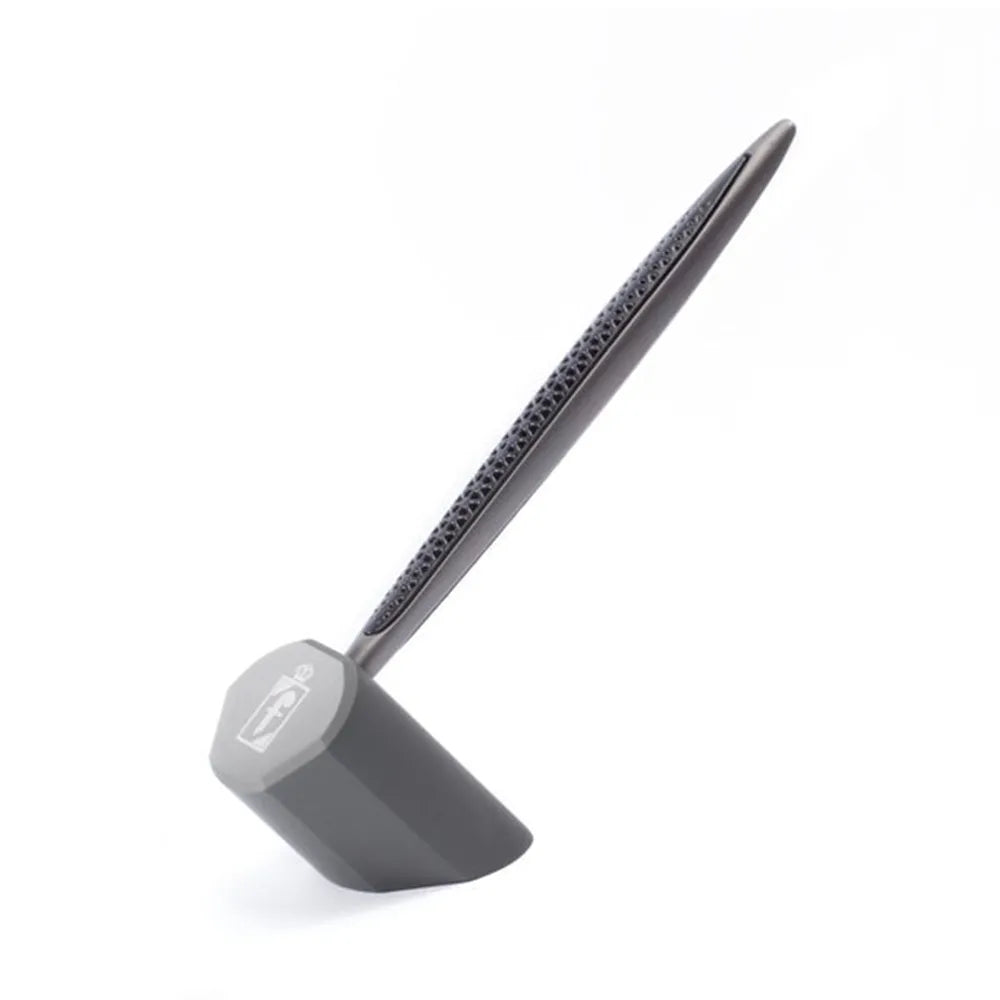 Pininfarina Cambiano Transition Ink Titanium Aluminum Finish Ballpoint Pen with Desk Stand