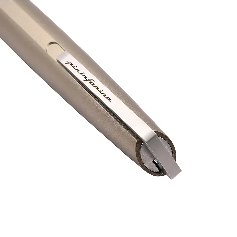 Pininfarina PF GO Titanio with Silver PVD Trim Fountain Pen