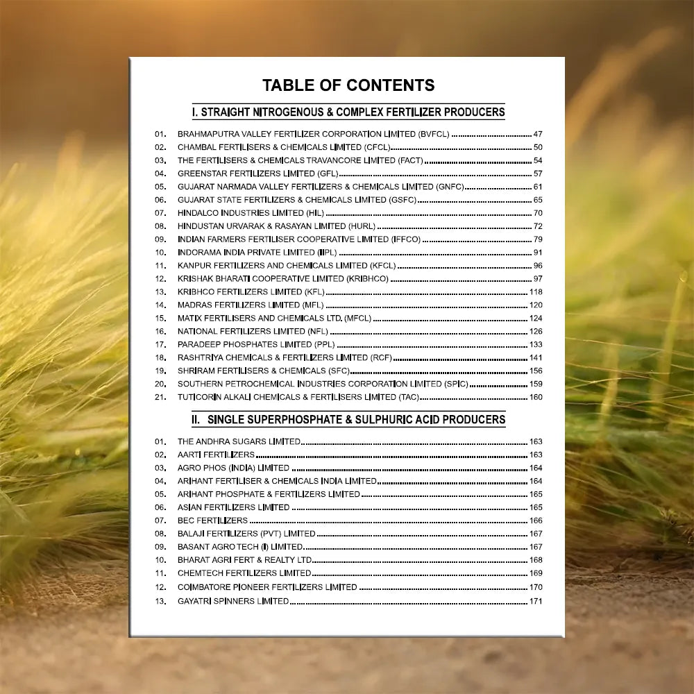 RNZ Indian Fertilizer Industry Directory(IFID)-2026-27 - 32nd Edition