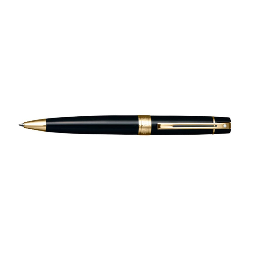 Sheaffer Gift 300 A9325 Glossy Black GT Ball Pen with A5 Notebook