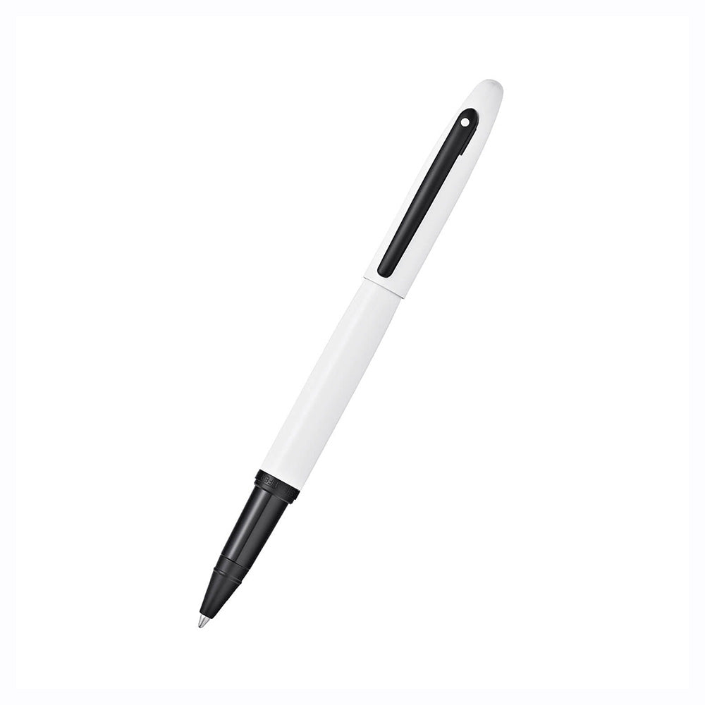 Sheaffer VFM A9425 Glossy White with Matte Black Trim Rollerball Pen