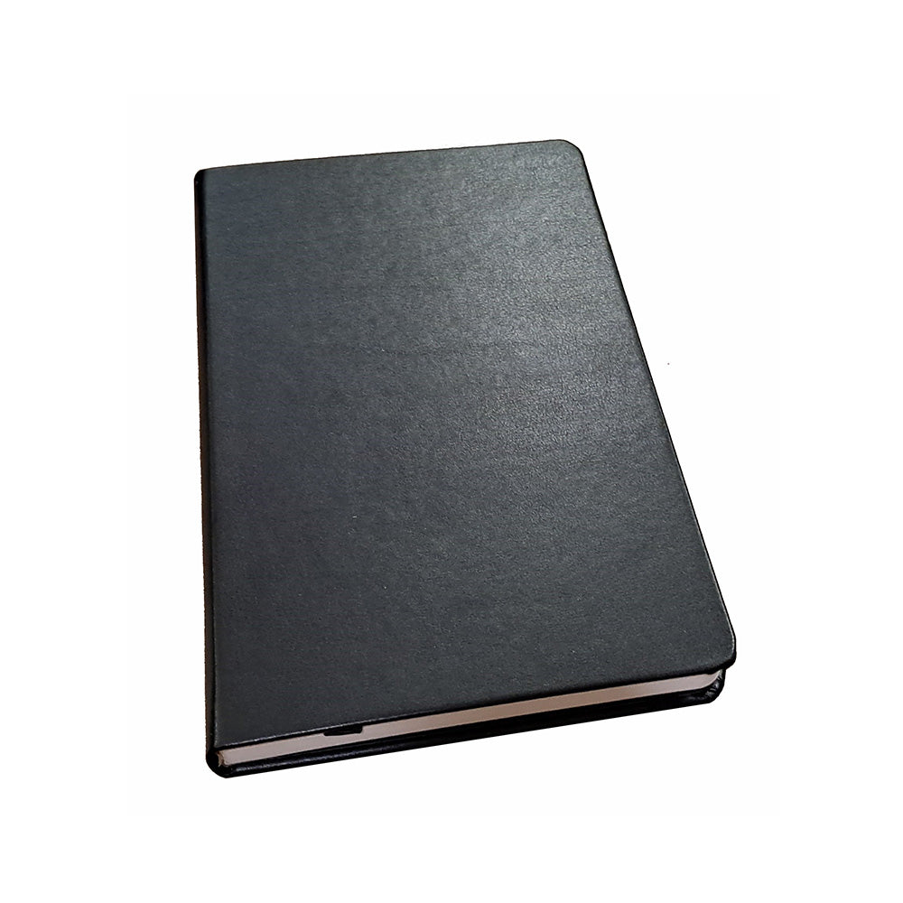 Sheaffer Sentinel 321 Black Barrel Brushed CT Ball Pen With A5 Notebook