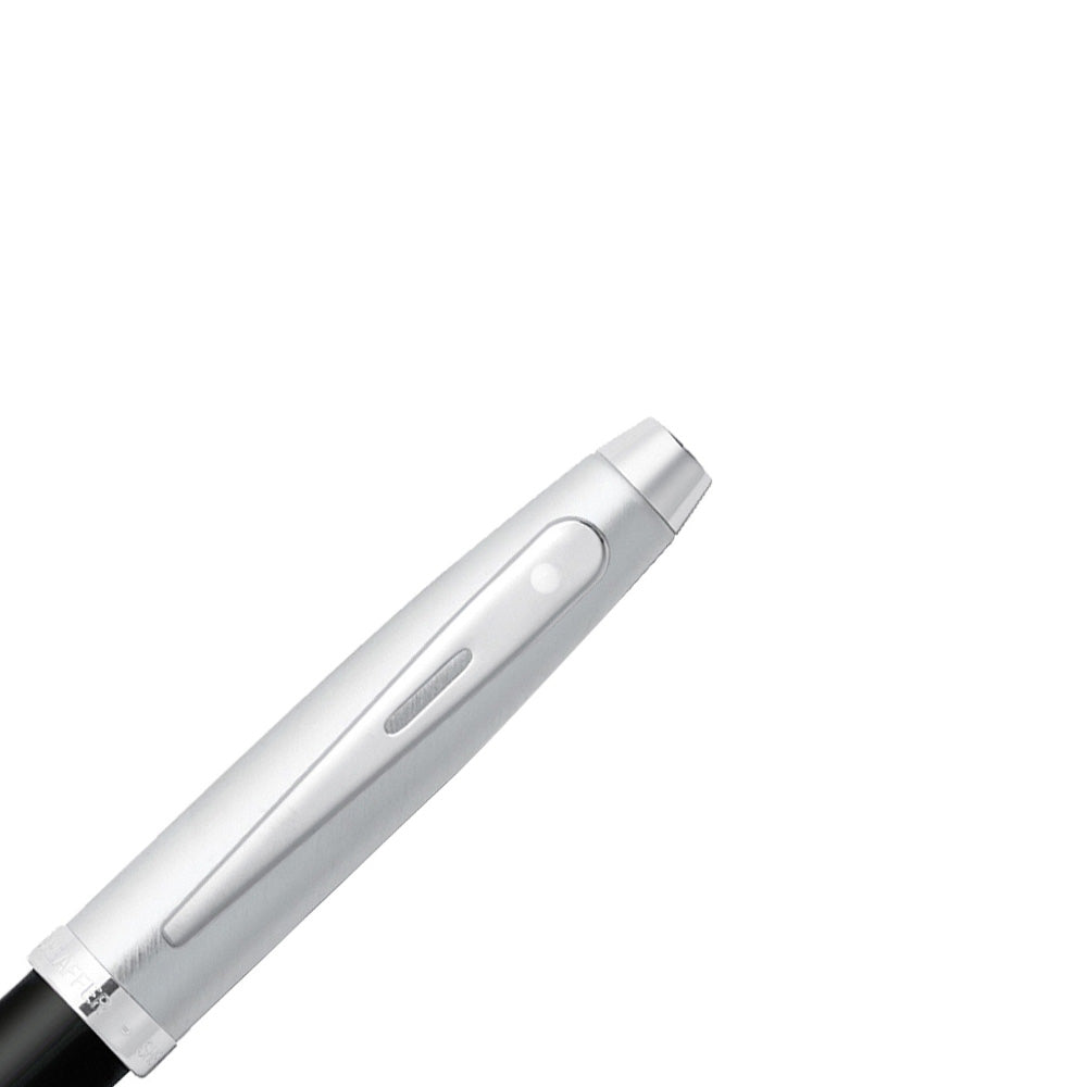Sheaffer 100 9313 Black Barrel with Chrome Cap Ballpoint Pen