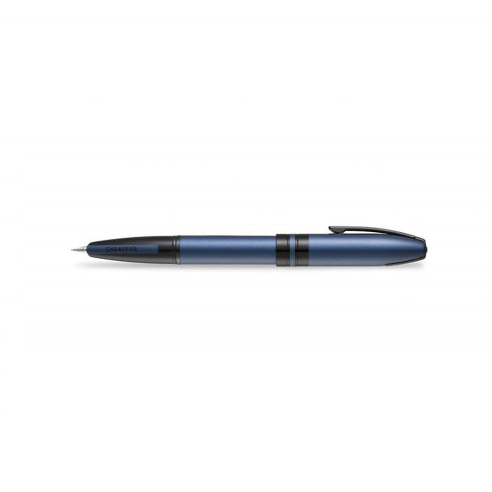 Sheaffer ICON E9110 Metallic Blue With Glossy Black Trim Fountain Pen - Medium Nib