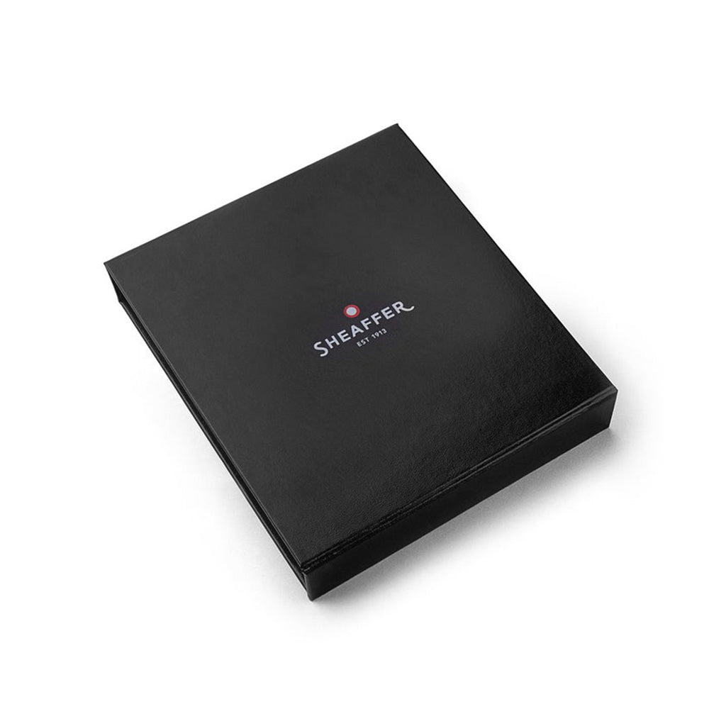 Sheaffer 100 Giftset E9306 Brushed Chrome with Chrome Trim Fountain Pen & Rollerball Pen