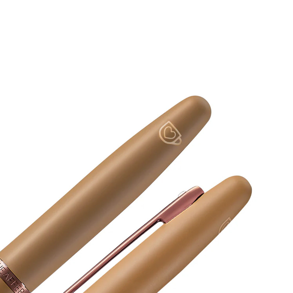 Sheaffer VFM 9428 Coffee Edition Matt Brown with Regal Brown PVD Trims Ballpoint Pen