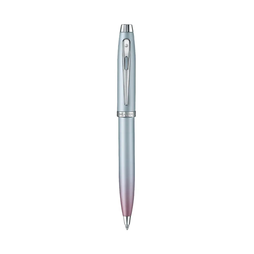 Sheaffer 100 9376 Expressions Blue and Pink Pearlised Gradient with Chrome-plated Trims Ballpoint Pen