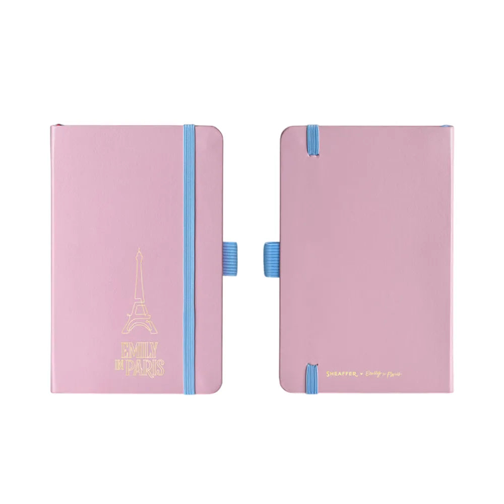 Sheaffer Giftset EIP Sentinel E321 Matt Pink Barrel with Chrome Cap & Trim Ball Pen and Pink Small Notebook