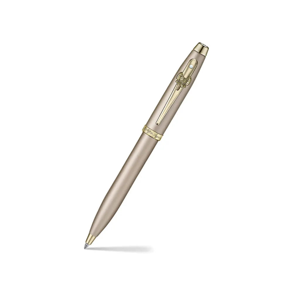 Sheaffer Giftset EIP 100 E9377 Champagne Gold with Champagne Gold Trims Ball Pen and Hardbound Small Notebook