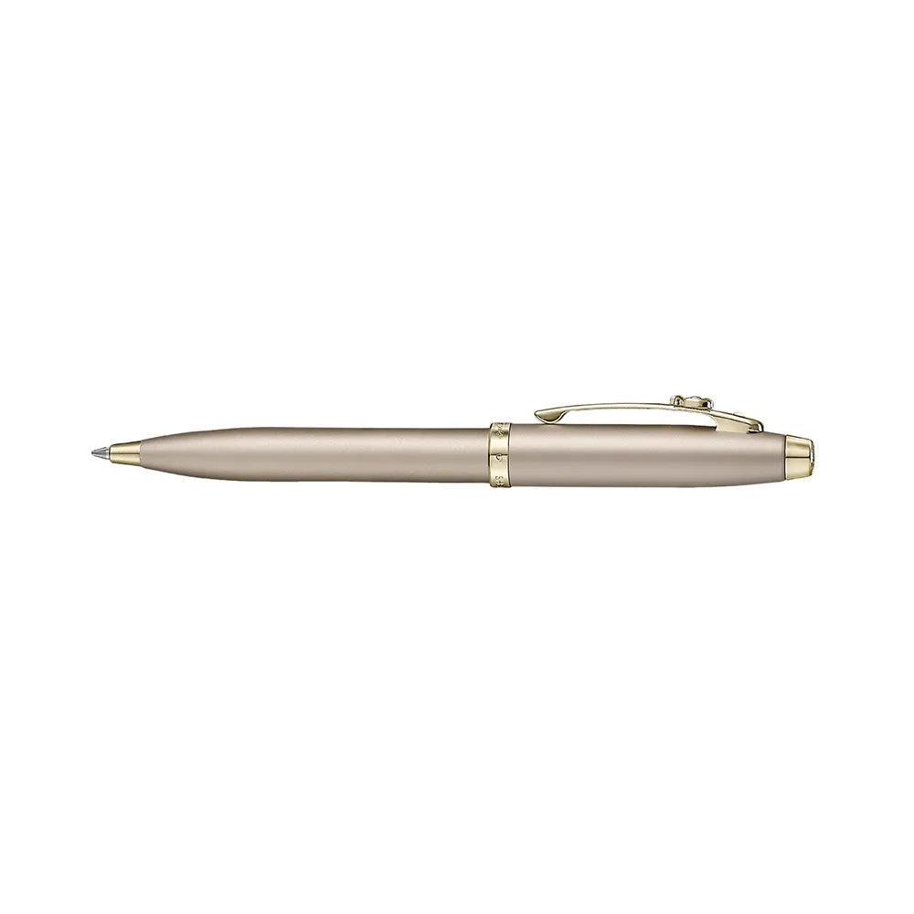 Sheaffer Giftset EIP 100 E9377 Champagne Gold with Champagne Gold Trims Ball Pen and Hardbound Small Notebook