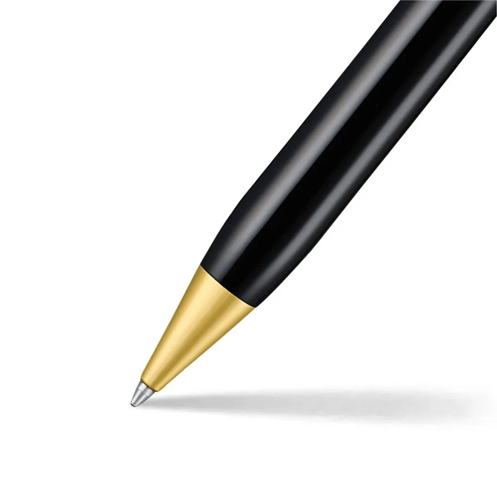 Sheaffer Legacy 9065 Glossy Black & Chrome Bi-colour with 14kt PVD Gold-Plated Trim Ballpoint Pen