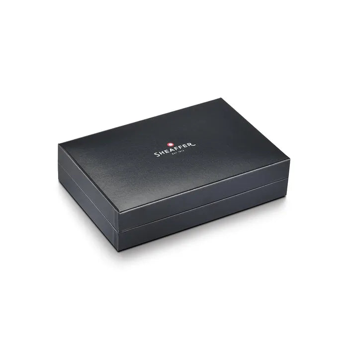 Sheaffer Legacy Chevron 9066 Matte Black with PVD Gunmetal Trim Ballpoint Pen