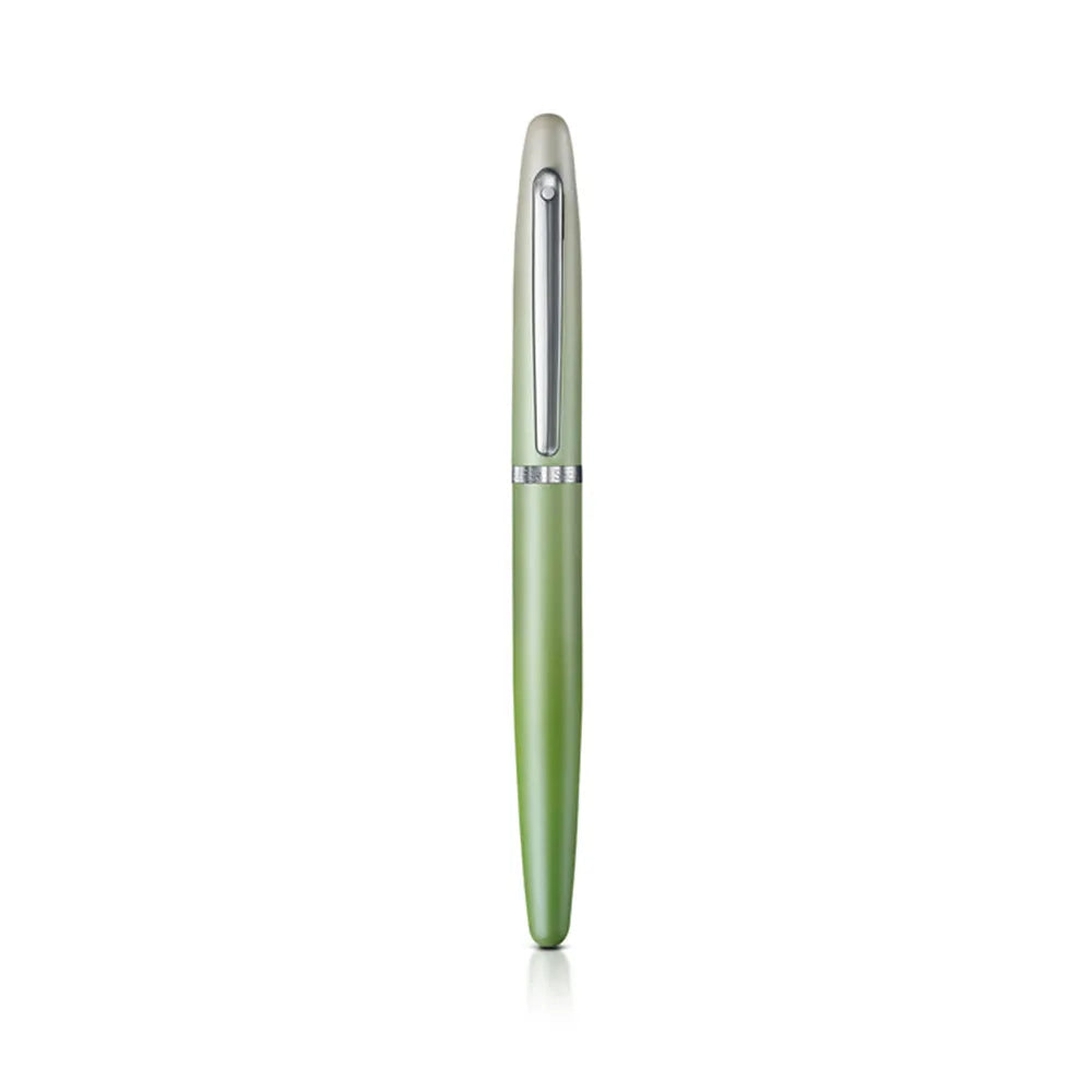 Sheaffer VFM 9431 Matcha Edition Green Ombre Gradient with Chrome-plated Trims Fountain Pen - Stainless Steel Nib
