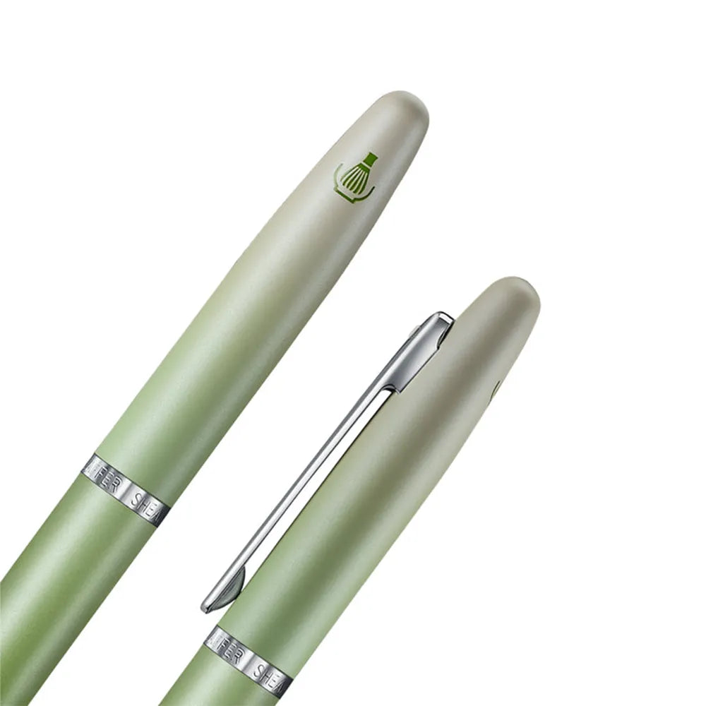 Sheaffer VFM 9431 Matcha Edition Green Ombre Gradient with Chrome-plated Trims Rollerball Pen